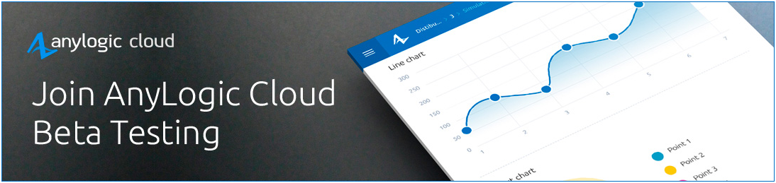 Sign Up for AnyLogic 8 Cloud Beta Testing