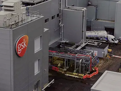 Banner introducing GSK case study