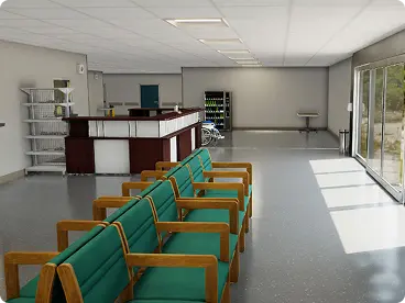 Screenshot of a healthcare facility model