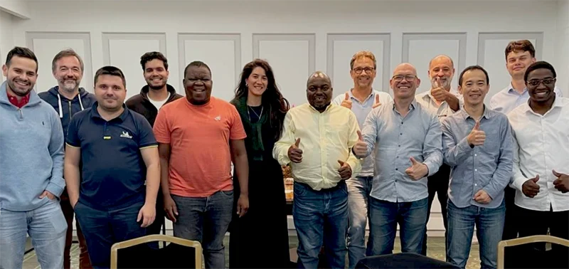 Participants of the AnyLogic training in Lisbon